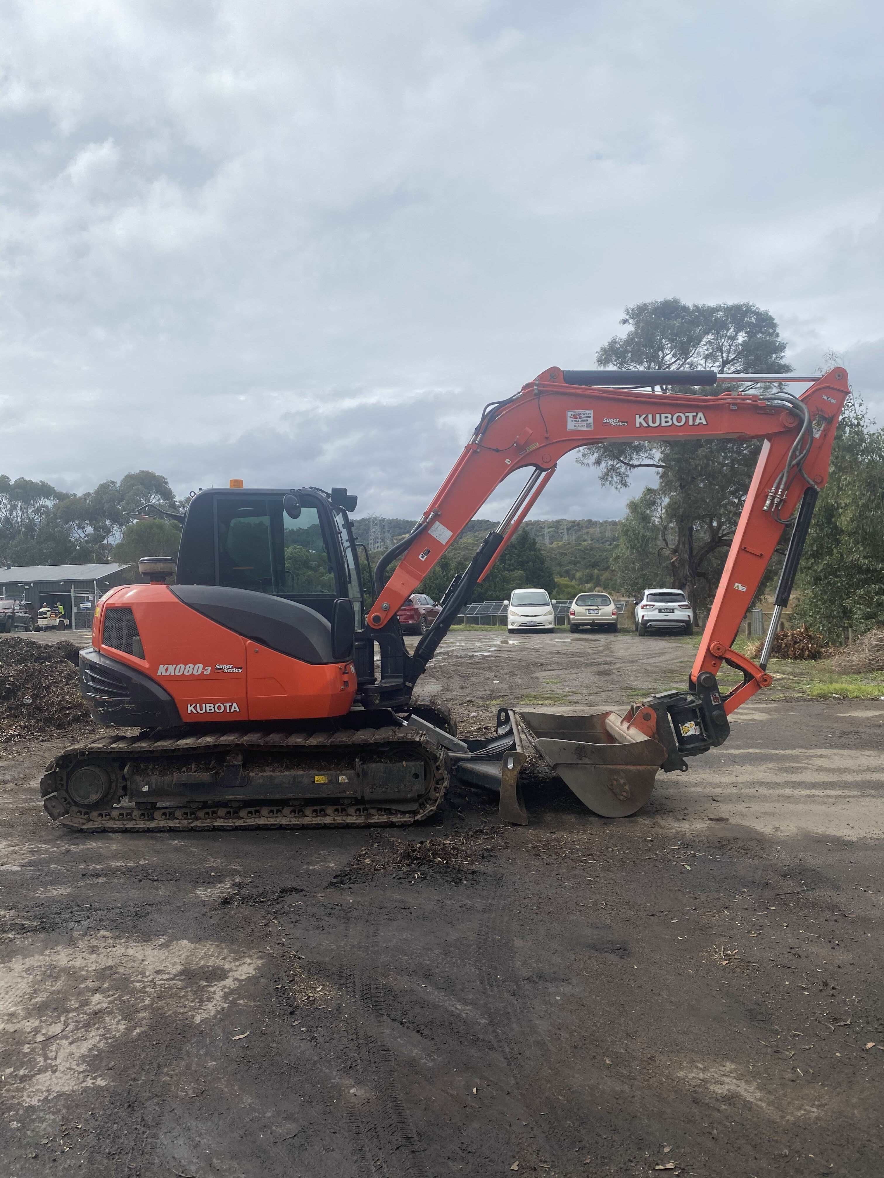 Site Cleanup - Excavator 2